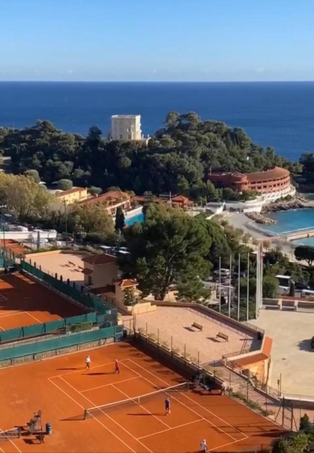 Fabulous !!Apartment A Front Of Legendary Monte Carlo Beach And Tennis Club ! Roquebrune-Cap-Martin Exteriér fotografie